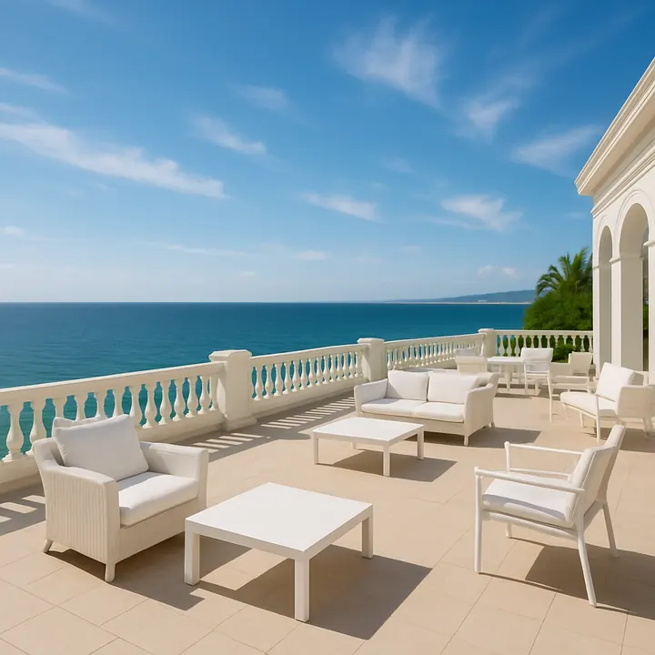 Elegant lounge atmosphere